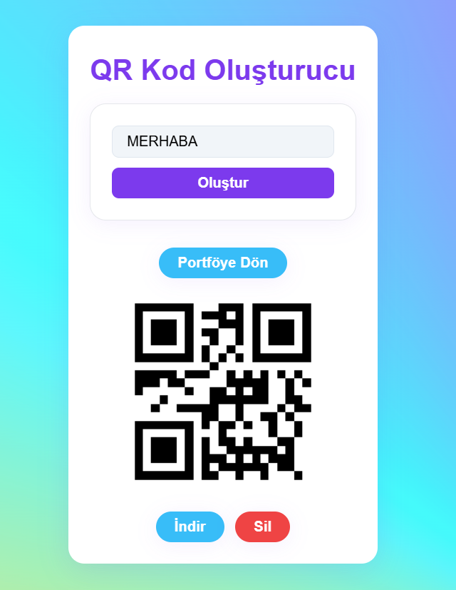 QR Kod Oluşturucu